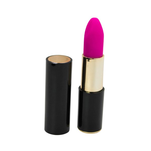 Mini Vibrador Batom Massageador USB Recarregavel Silencioso Cor:Rosa - Imagem 5