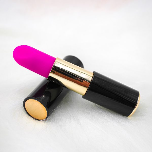Mini Vibrador Batom Massageador USB Recarregavel Silencioso Cor:Rosa - Imagem 6