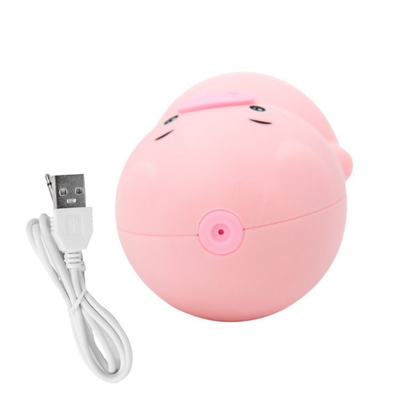 Vibrador Porquinho Linguinha Massageador Clitoris USB Bateria Recarregavel - Imagem 3