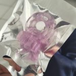 Anel Peniano com Vibrador Borboleta Super Flexível - Roxo photo review